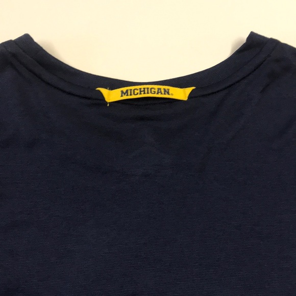 🆕 NIKE JUMPMAN - MICHIGAN Mens Blue Tee Shirt - Picture 4 of 5